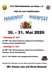 Haxenfest (© TUS Bobenheim a.Bg.)