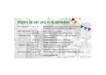 DorfkerweFlyer Seite 2 (© Bobenheim am Berg)