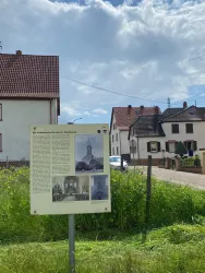 Infotafel Die katholische Kirche (© Verein SÜW Annweiler e.V.)