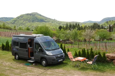 Wohnmobilstellplatz (© Weingut Hahn-Hof GbR)