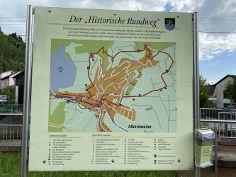 Starttafel historischer Rundweg (© Verein SÜW Annweiler e.V.)