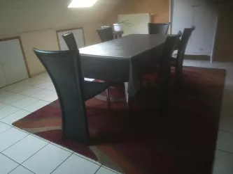 Wohn-/ Esszimmer (© Ferienwohnung Gauch)