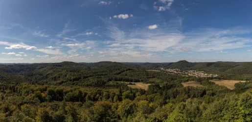 Blick vom Gräfenstein