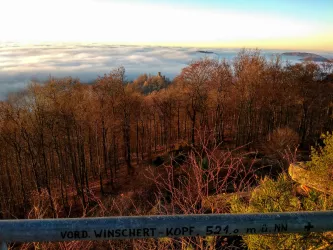 Sonnenaufgang Burg Gräfenstein