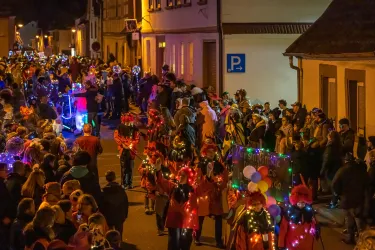 Nachtumzug in Merzalben