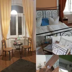 Schlafzimmer Collage (© Archiv: Hostel Forsthaus)