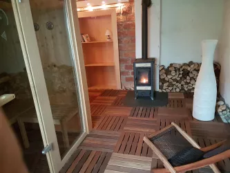 Sauna (Liegestuhl) (© Archiv: Hostel Forsthaus)