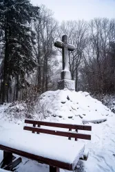 Wetterkreuz Burrweiler Schnee (© Carsten Sommer)