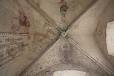 Prot. Kirche Kleinfischlingen Fresken
