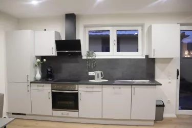 Küche (© Archiv Ferienwohnung Timeout am Bärensteig)