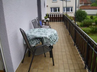 Sitzplatz Balkon