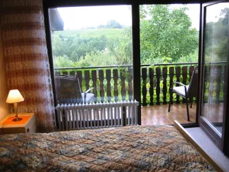 Blick aus dem Schlafzimmer Ost Seite
