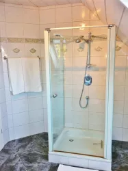 Glasdusche