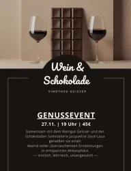Wein & Schoklade