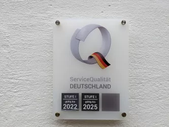 ServiceQualität Deutschland zertifiziert (© Nicola Hoffelder, Landau-Land)