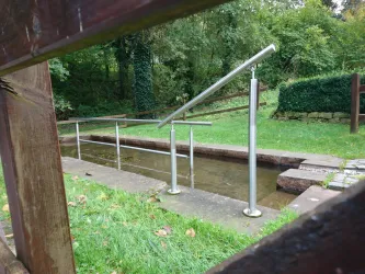 Das Wassertreten regt den Kreislauf an...
