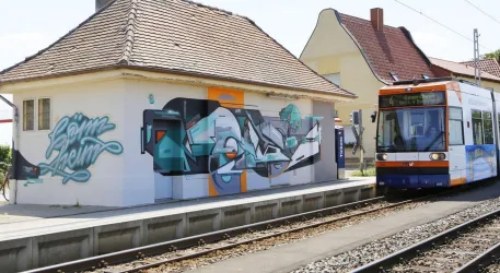 Straßenbahnhaltestelle Gönnheim