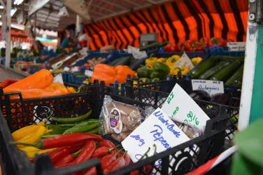 Wochenmarkt Gemüsestand (7)
