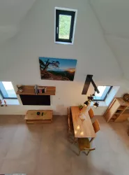 Wohnraum Blick von Galerie