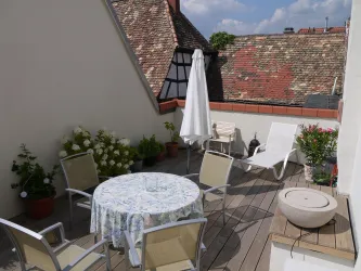 Dachterrasse 30qm (© F. Wilke)
