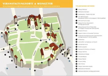 Stadtmauerfest Karte (© Verkehrsverein Freinsheim e. V.)