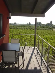 Balkon Wohnung Musikantenbuckel (© Urlaubsregion Freinsheim - Hr. Dörr)