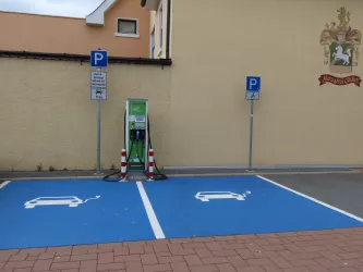 E-Tankstelle Freinsheim (© Urlaubsregion Freinsheim)