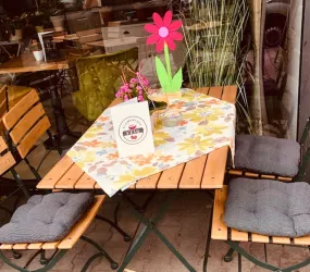 Außenbereich (© Blumencafè Feig)