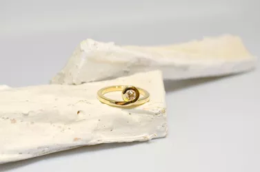 Ring_750GG+Brill zimt_2017