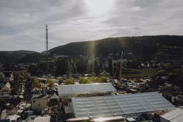 Festzelte von oben