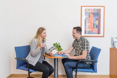 Therapeutengespräch
