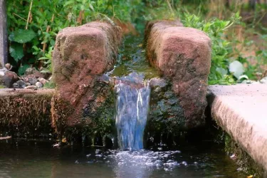 Römervilla am Annaberg, antike Wasserleitung