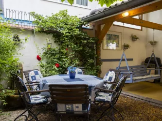 Sitzbereich im Garten