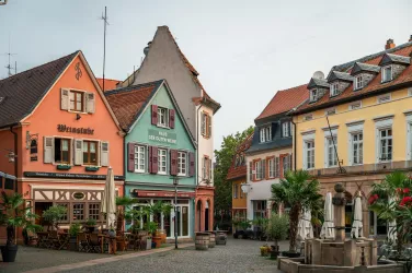 Der Römerplatz ist Teil der Fußgängerzone