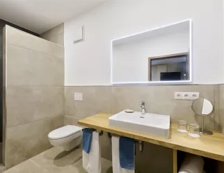 Badezimmer Ansicht