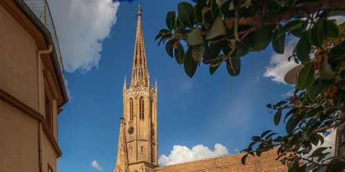 Kirchturm der Schlosskirche