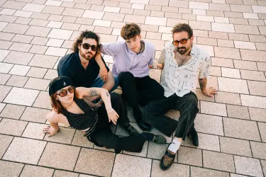 Support des Abends: Die Band Yara.