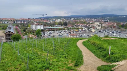Blick von der Michaeliskapelle auf Bad Dürkheim
