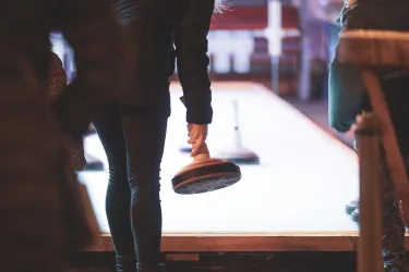 Und wer Action mag: Die Eisstockbahn wartet!