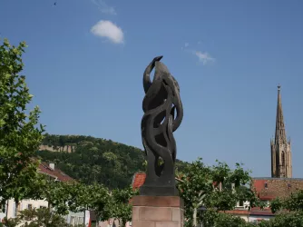 Feuervogel mit Schlosskirche