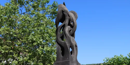 Feuervogel am Stadtplatz