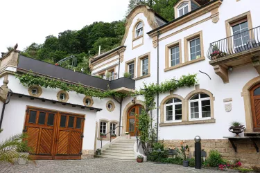 Innenhof des Weinguts