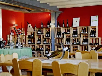 Probierstube im Weingut