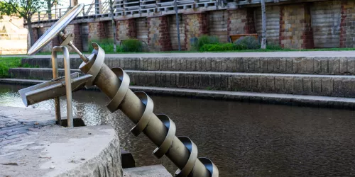 Wassertransportspirale