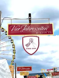 Schubkarchstand 10 Schild