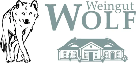 Logo mit Wolf