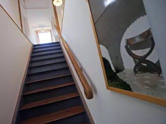 Treppenaufgang zur Wohnung (© Stadt Bad Dürkheim)