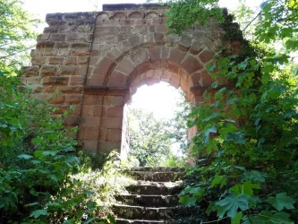 Burgruine Schloßeck Portal