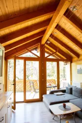 Haus sonneneck Wohn Esszimmer mit Südwestbalkon (© Fam. Reiß)