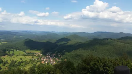 Blick auf Darstein (© Fam. Reiß)